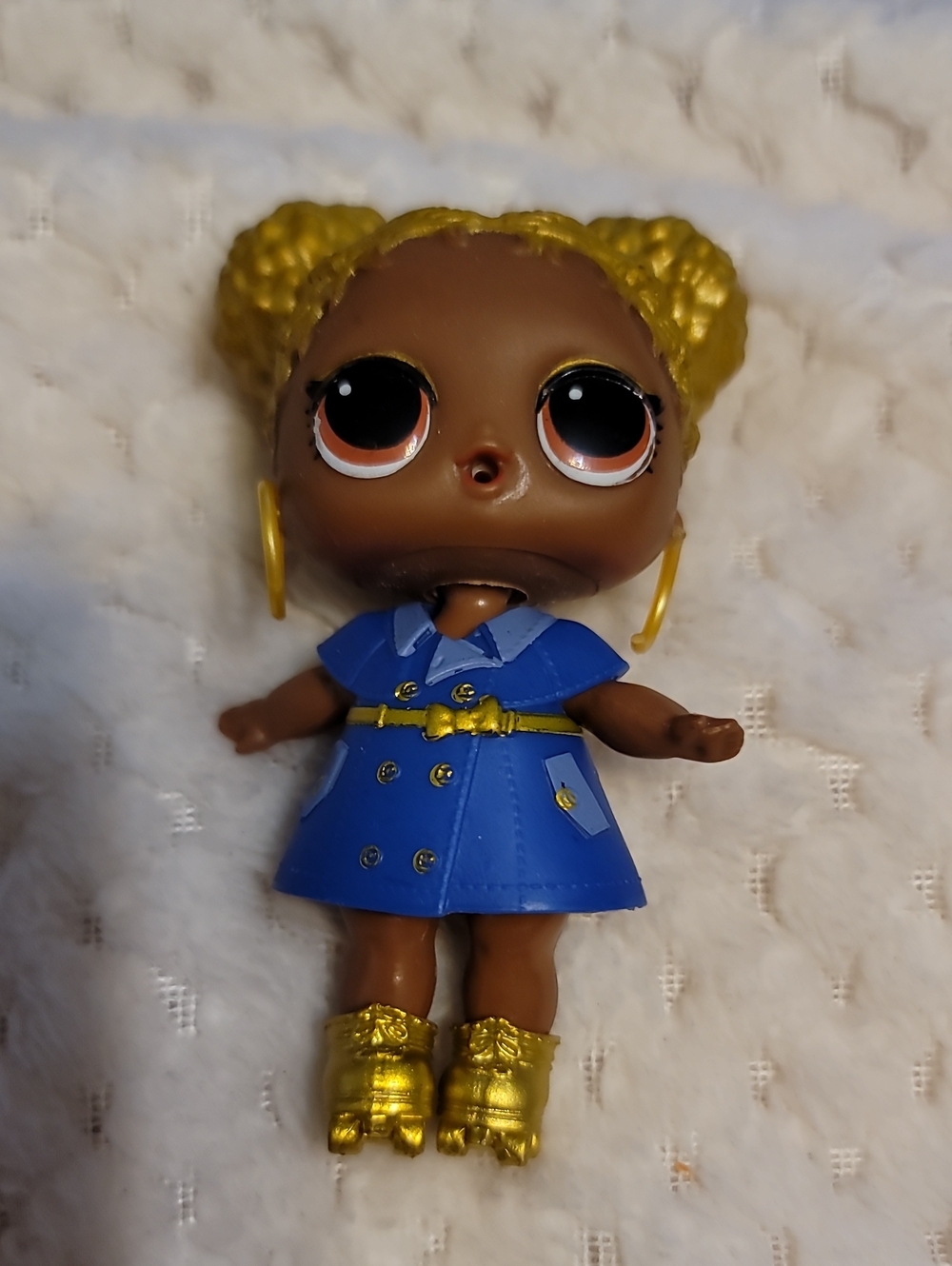LOL Surprise Doll Under Wraps Series 4 Soul Babe Cute Gold Hair Dancer